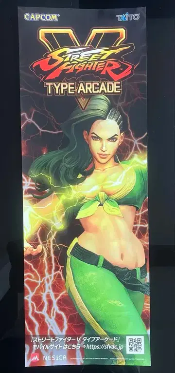 스트리트 파이터 V 단편 포스터 라라 CAPCOM