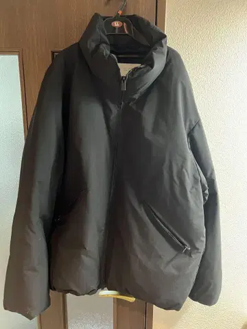 블랙 다운 자켓