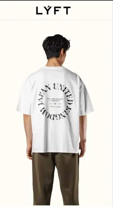 LYFT JP x UK Ring Vintage Big T-Shirt XL