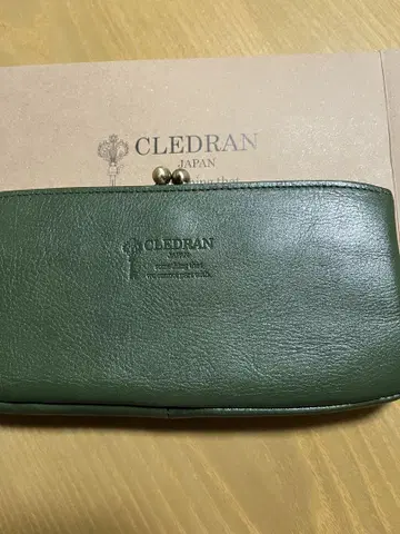 CLEDRAN 그린 장지갑