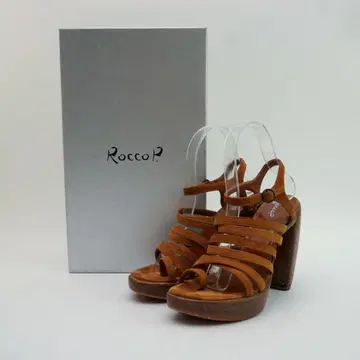 RoccoP. 36 23.0 샌들 이탈리아제 브라운 박스 포함/PC1