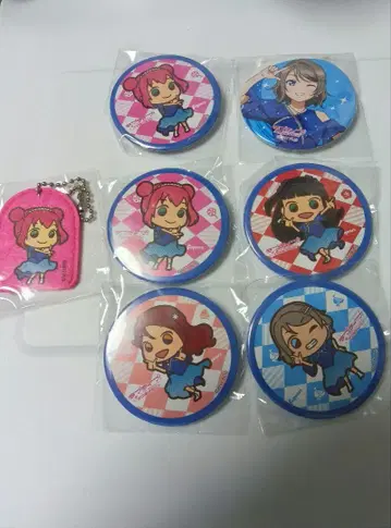 러브 라이브 선샤인 Aqours 피날레 라이브 가챠 캔뱃지 세트