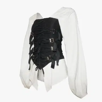 theredthread S burlesque corset blouse