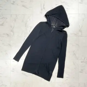 새상품급 TALBOTS 집업 니트 후드티 블랙 사이즈 M*GD150