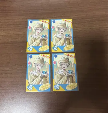 히바치 마나 랜덤 폴라로이드풍 카드 4장 세트 외출 Oriens