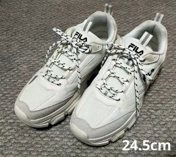 유리 x FILA 콜라보 스니커즈 24.5cm