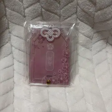 후쿠야 부적 미니 아크릴 프레임 화풍 벚꽃