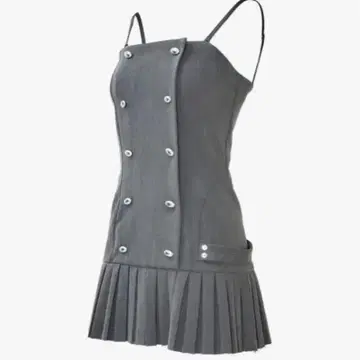theredthread S oval pleats dress