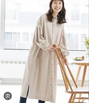 써니클라우드 코튼 스모크 원피스