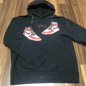 Jordan 스니커즈 그래픽 후드티 M