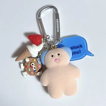 자라자라 키링 자라자라 가챠가챠 mojojojo 핑크