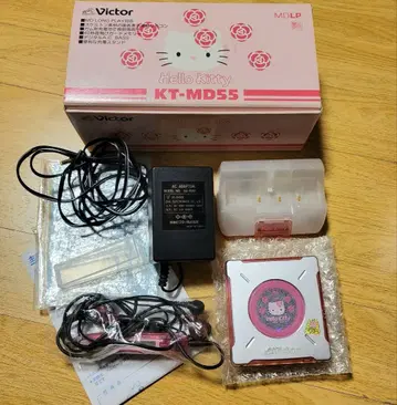 빅터 헬로키티 MD 워크맨 레트로 빈티지
