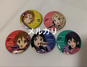 제일복권 케이온! 5th 애니버서리 캔뱃지 세트