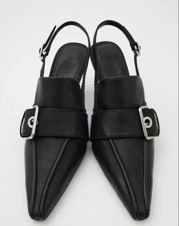 새상품 MOUSSY BELTED 뮬 BLK M