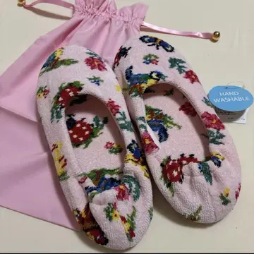 페일러 하이디 핑크 룸슈즈 새상품 호텔 뉴 오타니 콜라보
