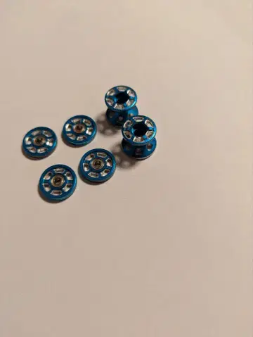 미니 사륜구동용 파랑 13mm 6개 세트