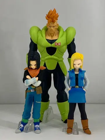 드래곤볼 HG 인조인간 17호, 18호, 16호 인조인간 완전 세트