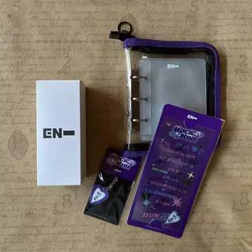 ENHYPEN 응원봉 미니 키링 & 멤버십 키트