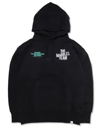 2 / 5 BEDWIN x Marbles 콜라보 후드티 M 블랙