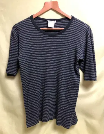 Agnes b.homm 화이트 스트라이프 T셔츠 사이즈 0 USED