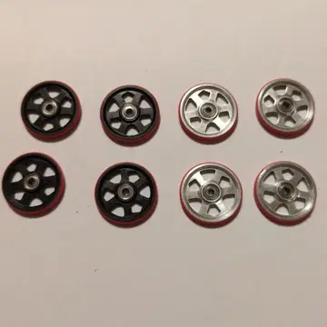 미니 사륜구동용 플라스틱 롤러 19mm 8개 세트