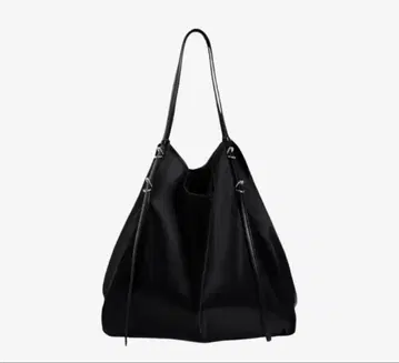 새틴 이펙트 토트백 zara