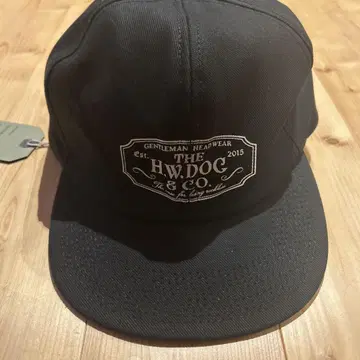 제조사 완판 H.W.DOG & CO. 야구 모자 블랙 사이즈 40