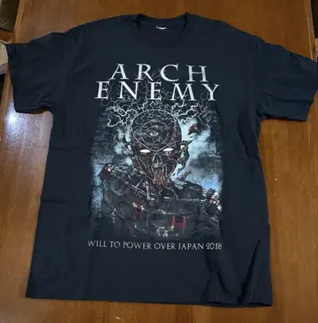 ARCH ENEMY 2018년 투어 T셔츠 거의 새상품급 Death