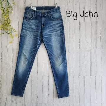 BIG JOHN 빅존 청바지 데님 일본제 빈티지 가공 M