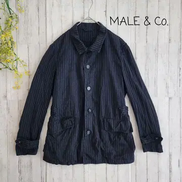 MALE & Co. 메일앤드코 남성용 자켓 아우터 스트라이프