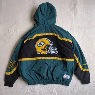 택 포함 Perushu 페르슈 NFL 콜라보 패커스 패딩 자켓