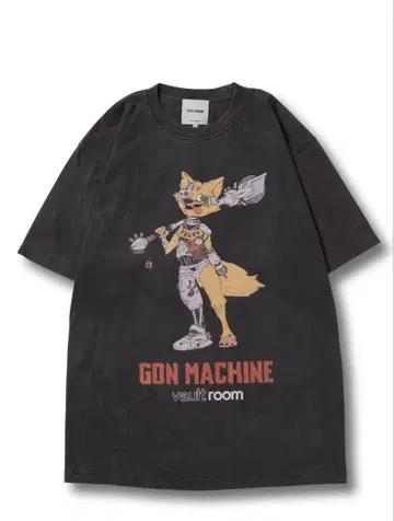 [ 미개봉 ] GON MACHINE TEE CHARCOAL L