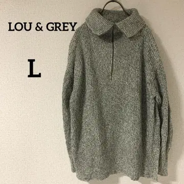 LOU & GREY 그레이 하이넥 스웨터 [ L ] 코튼 소재