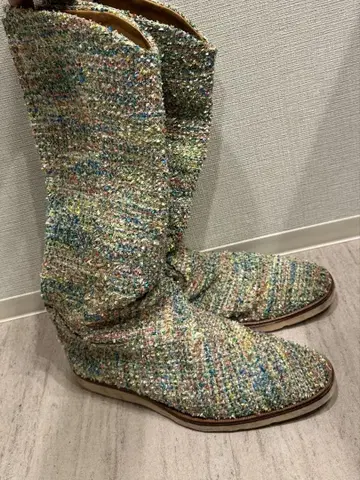 MASU 2024ss CANDY TWEED BOOTS