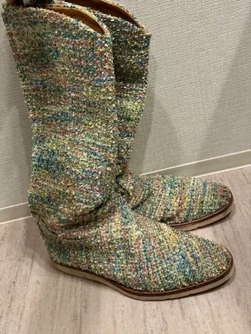 MASU 2024ss CANDY TWEED BOOTS