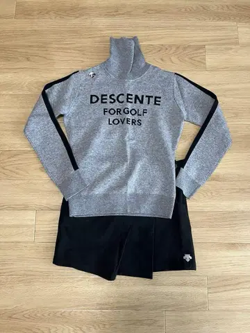 DESCENTE 니트 & 스커트 세트 S&58