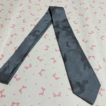 새상품 GIORGIO ARMANI 넥타이 블루 그레이 (CH1304)