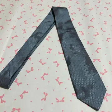 새상품 GIORGIO ARMANI 넥타이 블루 그레이 (CH1304)