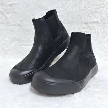 [ 새상품급 ] KEEN 킨 엘레나 사이드 고어 부츠 가죽 블랙 24cm