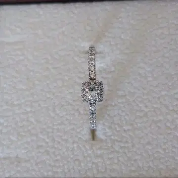 실버 925 큐빅 지르코니아 반지 #15 에스테르