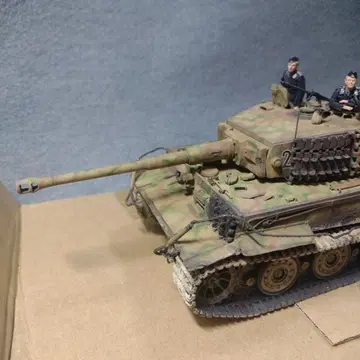 1/35 타이거 I 탱크 모델 완성품