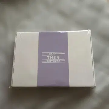 HAPPY THE 8 DAY BIRTHDAY BOX VER.2