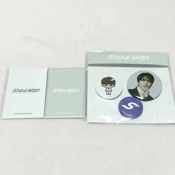 Snow Man 1st POP-UP 한국 한정판 후카사와 타츠야
