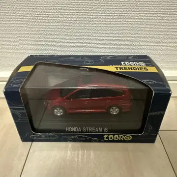 EBBRO HONDA STREAM IS 메탈릭 레드 1/43