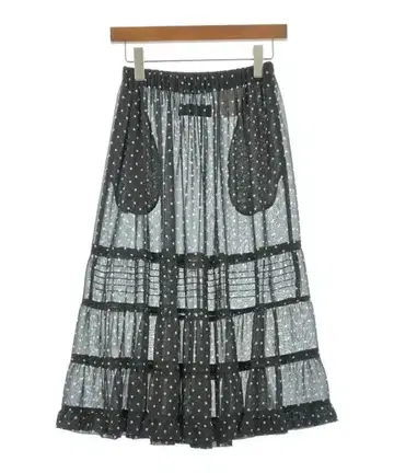 tricot COMME des GARCONS 롱 맥시 길이 스커트 여성용