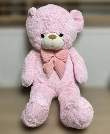 테디베어 곰 특대형 BIG 점보 봉제 인형 핑크