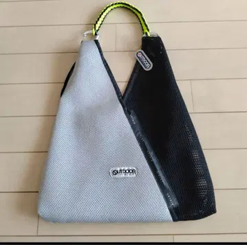 OUTDOOR x RISLEY 콤비네이션 백 그레이 블랙