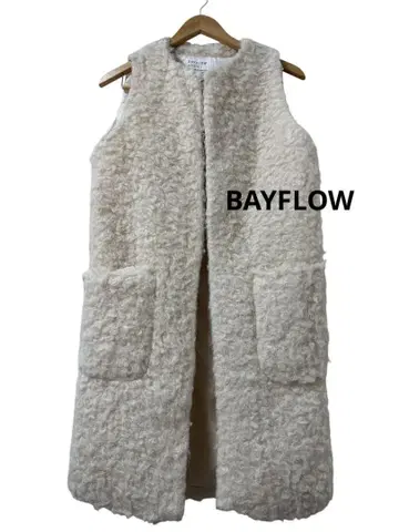 BAYFLOW 베이플로우 에코 퍼 롱베스트 퍼 베스트 L