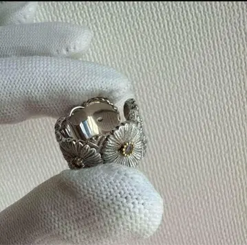 레어템 하이 주얼리 925 실버 데이지 반지