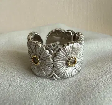 레어템 하이 주얼리 925 실버 데이지 반지